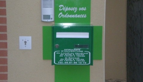 BOÎTE AUX LETTRES ORDONNANCES